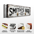 Rustic Bar Sign II by Tailored Canvases