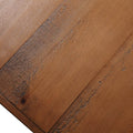 Rustic Coffee Table with Storage & Metal Legs, Brown 43" by DailySale
