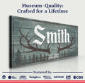 RUSTIC FAMILY ANTLER -LP1 by Tailored Canvases