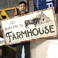 Rustic Farmhouse Sign by Tailored Canvases
