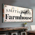 Rustic Farmhouse Sign II by Tailored Canvases
