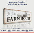 Rustic Farmhouse Sign III by Tailored Canvases