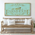 Rustic Farmhouse Sign IV by Tailored Canvases