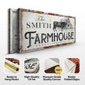 Rustic Farmhouse Sign X by Tailored Canvases
