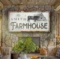 Rustic Farmhouse Sign X by Tailored Canvases