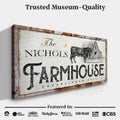 Rustic Farmhouse Sign X by Tailored Canvases