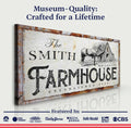 Rustic Horse Farmhouse Sign by Tailored Canvases