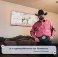 Rustic Horse Ranch Sign by Tailored Canvases