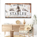 Rustic Stables Decor Sign by Tailored Canvases