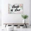 Rustic Valentine Saying Sign II by Tailored Canvases