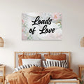 Rustic Valentine Saying Sign II by Tailored Canvases