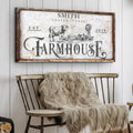 Rustic Vintage Farmhouse Sign II by Tailored Canvases