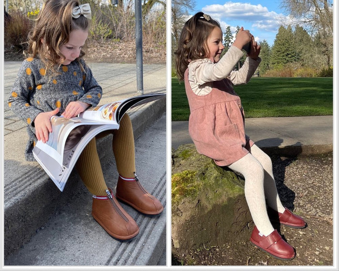 Ruth Kids' Barefoot Shoe Bundle | Modular Zero-Drop Set by ozznekshoes