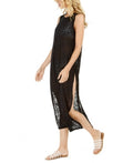 Calvin Klein Burnout Maxi Dress Swim Cover-up, Size L/XL by Vanessa Jane