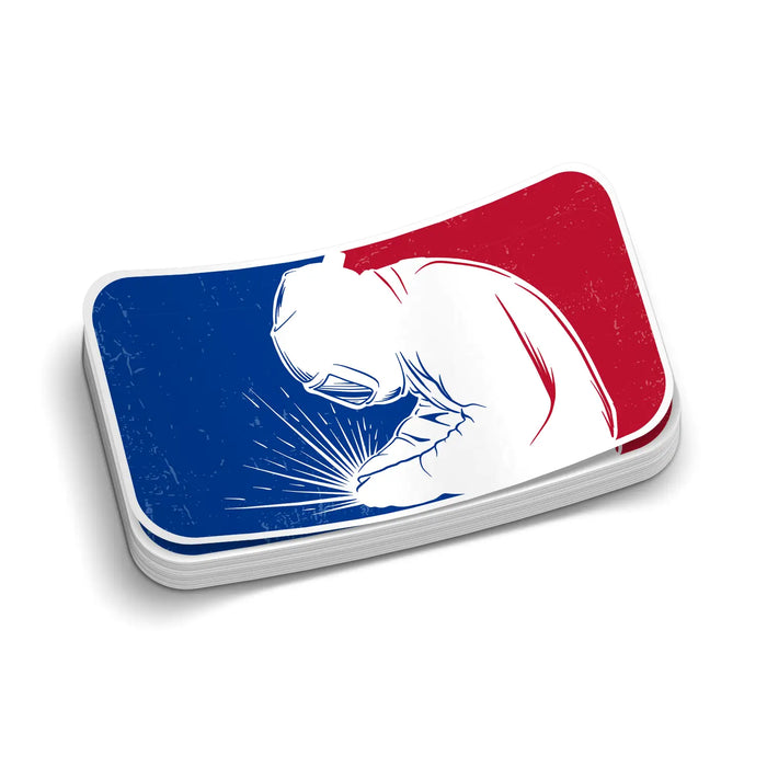 RWB Welder - Hard Hat Decal by Armed American Supply