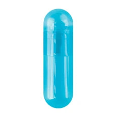 Capsugel Coni-Snap Hard Gelatin Capsules | Size #1 | Aqua Blue/Aqua Blue (1,000 Count) by Pasteur Pharmacy