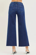 Ryann High Rise Ankle Wide Jeans by Boutique 23