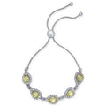 Charter Club Crystal and Stone Slider Bracelet by Vanessa Jane