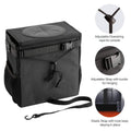 Ryhpez Car Trash Can with Lid - Car Trash Bag Hanging with Storage Pockets by DailySale