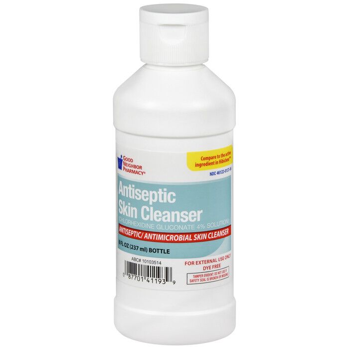 GNP Antiseptic Skin Cleanser Solution 4% (8 oz) by Pasteur Pharmacy