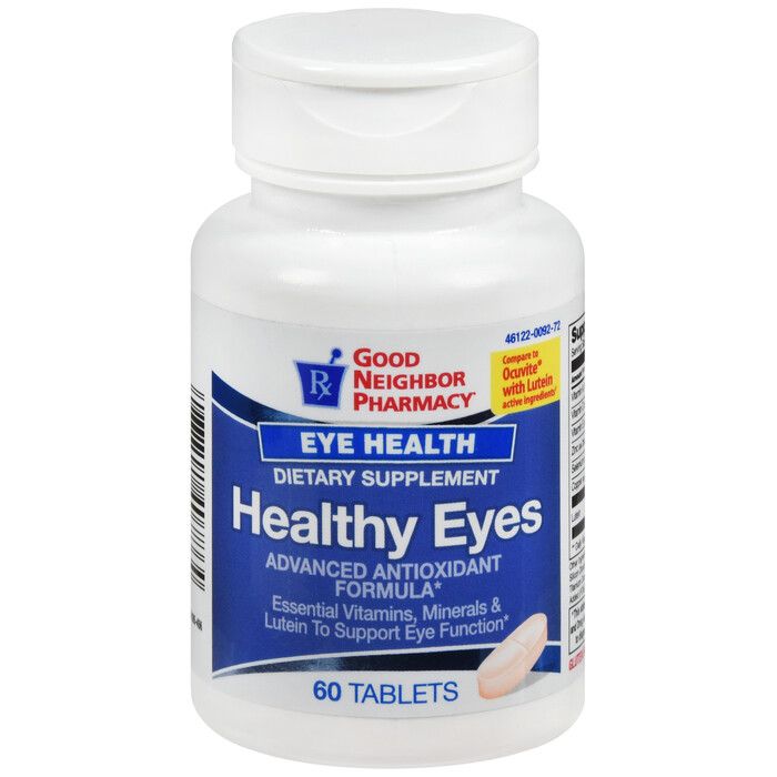 GNP Healthy Eyes Tablets, 60 Count by Pasteur Pharmacy