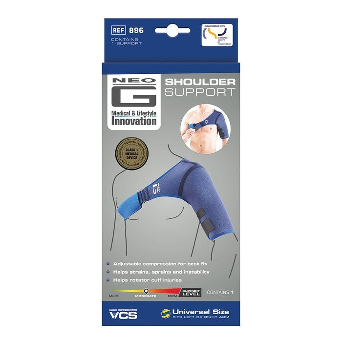 Neo G Universal Shoulder Support Brace (Neoprene) by Pasteur Pharmacy