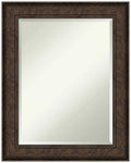 Amanti Art Rustic Plank Framed Bathroom Vanity Wall Mirror by Vanessa Jane