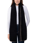 Jenni Womens Printed Sherpa Scarf by Vanessa Jane
