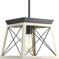 Progress Lighting Briarwood Collection 1-Light Graphite Pendant by Vanessa Jane