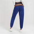 UGG Womens Kieren UGGfluff / Nylon Pant Fleece/Nylon Pants in Night Sky/Hardwood, Size by Vanessa Jane