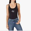 Calvin Klein Jeans Monogram Logo Bodysuit by Vanessa Jane