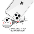 Transparent TPU Shockproof Case for iPhone 11 Pro Max 6.5-Inch Puerto Rican Flag by Merch Section
