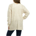 American Rag Cardigan Sweater Chevron Crochet Pattern, Size Small by Vanessa Jane