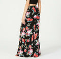 B Darlin Juniors' Floral-Print Skirt by Vanessa Jane