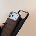 Shockproof Down Jacket Puffer Slim Case for iPhone 17 16 15 14 13 Pro Max by Merch Section