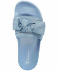 I.N.C. Womens Knotted Slide Slippers by Vanessa Jane