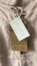 Reistor Womens Drawstring Shorts - Dusty Pink, Medium by Vanessa Jane