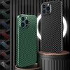 Shockproof Carbon Fiber Texture Phone Case for iPhone 16 15 Pro Max 14 13 12 11