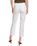 7 For All Mankind High Waist Ripped Button Fly Jeans, Size 24 by Vanessa Jane