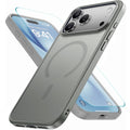 Shockproof Rugged Case With Screen Glass for iPhone 17 Pro Max 17 Pro 17 Air 16 Pro Max 16 Pro 16 Plus 16 by Merch Section