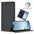 Butterfly Embossed Leather Flip Case for iPhone 17 Pro Max Air 16 15 14 13 12 11 by Merch Section