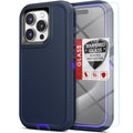 Shockproof Case With Screen Glass for iPhone 17 Pro Max 16 15 14 13 11 by Merch Section