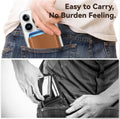 Leather Magnetic Wallet Card Holder for iPhone 17 16 15 14 13 12 Pro Max Plus Blue by Merch Section