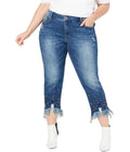 I-n-c Womens Rainbow Jewel Skinny Fit Jeans - 22W/ Distressed by Vanessa Jane