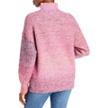 Aqua Womens Mock Neck Sweater by Vanessa Jane