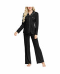 Ink+Ivy Women’s Notch Collar Pajama Top and Pant Set by Vanessa Jane