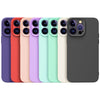 Shockproof Liquid Silicone Slim Case for iPhone 17 Pro Max Air 16 15 14 13 12 11