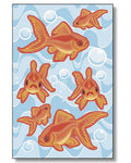 Wallies 13622 Goldfish Self-Adhesive Vinyl Coated Paper Design by Vanessa Jane
