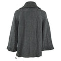 JM Collection Women's Wing-Collar Flyaway Cardigan, Size Medium by Vanessa Jane