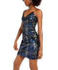 Aidan by Aidan Mattox Women's Mini Body Con Evening Dress by Vanessa Jane